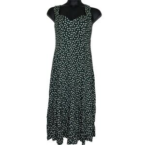 Rampage sweetheart neckline sundress green floral size 11